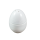 Eierbecher mit Salzstreuer 2 tlg. weiß Porzellan 7 cm Eierhalter