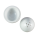Eierbecher mit Salzstreuer 2 tlg. weiß Porzellan 7 cm Eierhalter