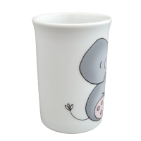 Kinderbecher 9,5 cm Porzellan Elefant