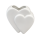 Herz-Vase mittel 12 cm Porzellan weiß