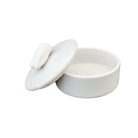 Zahndose klein 5,5 cm Porzellan weiß