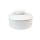 Zahndose klein 5,5 cm Porzellan weiß