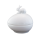Osterdose Ei mit Hase XL 15 cm Porzellan weiß