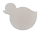 Schneidebrett Porzellan Form Ente 24 cm weiß