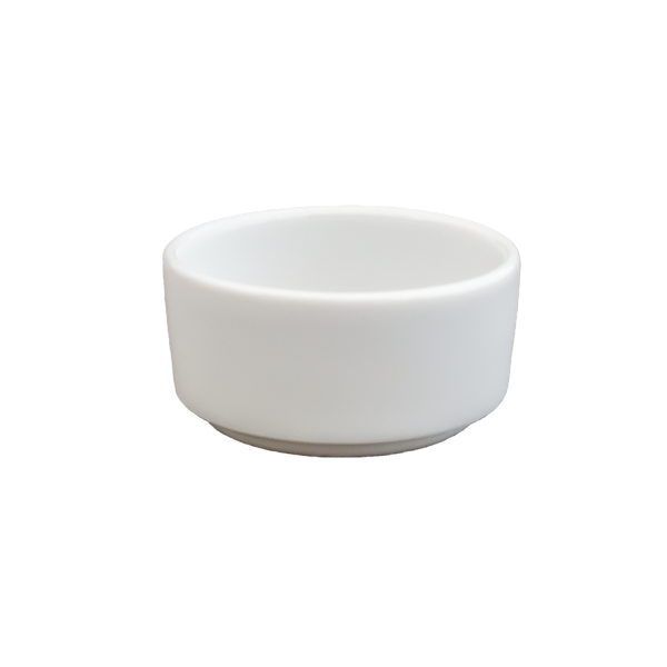Teelichthalter 4,3 cm Porzellan weiß Kerzenhalter Teelichthülle klein stapelbar 1Stück
