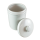 Vorratsdose Dose mit Deckel Porzellan weiß 19,5cm Vorratsbehälter Vorratsgefäß