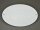Ovales Schild 34 cm mit 2 Löchern weiß Porzellan Etikett Platine Schilder